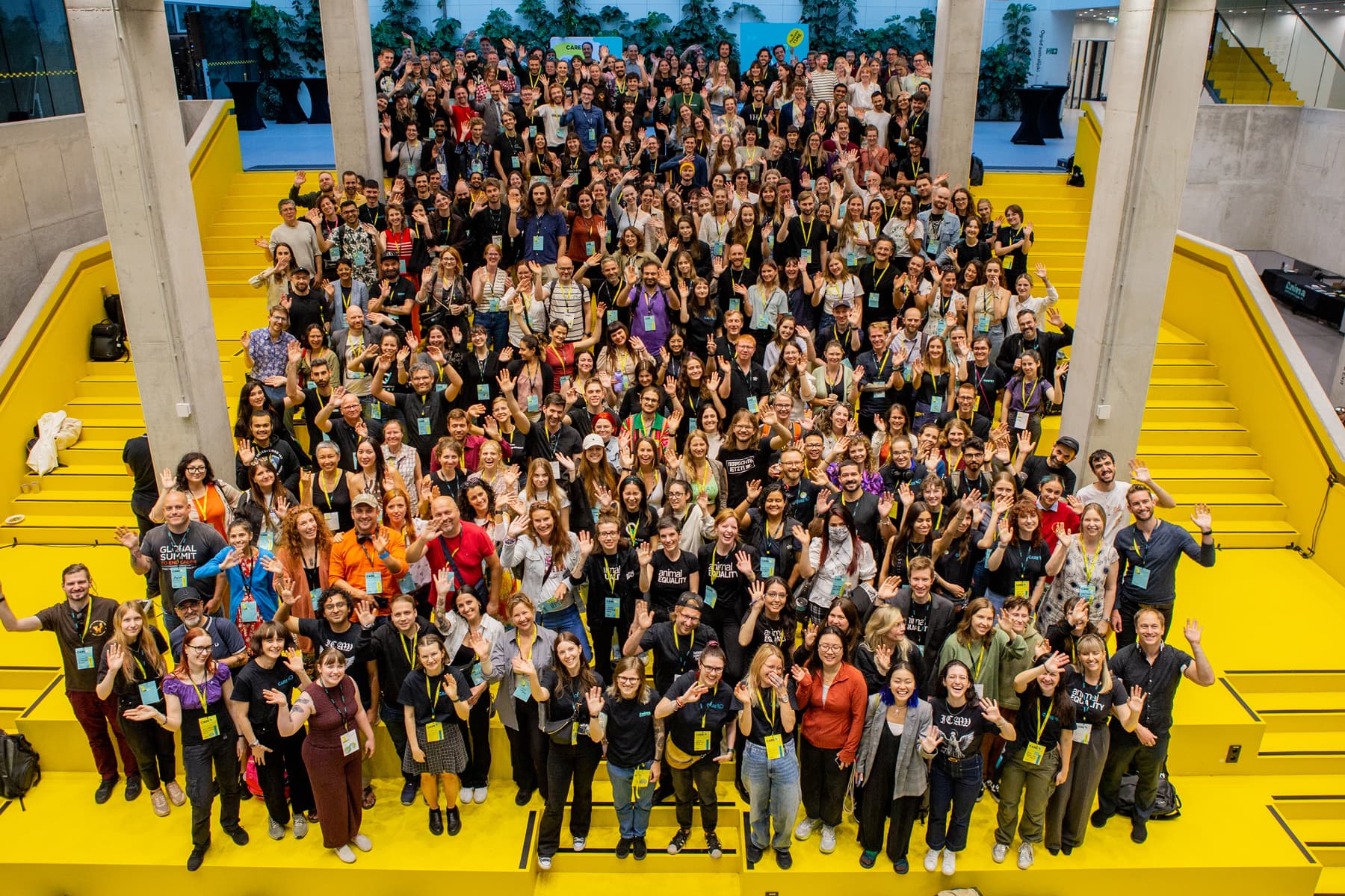 A group photo of CARE Conference participants